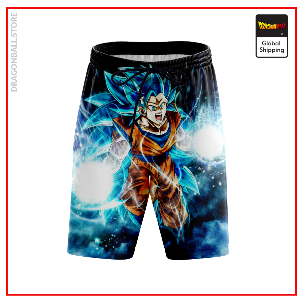 Dragon Ball Shorts Ssgss Goku Shorts Dbm Dragon Ball Store