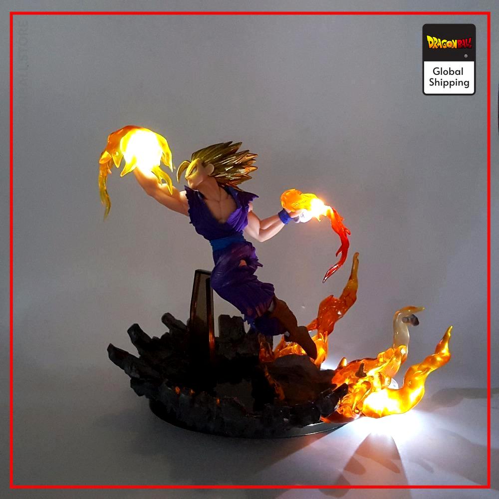 Dragon Ball Z Gohan Super Saiyan 2 LED Figure Default Title Official Dragon Ball Z Merch
