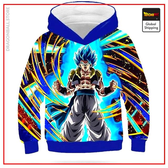 DBZ Kids Sweatshirt Gogeta Blue MULTI / 4 YEARS Official Dragon Ball Z Merch