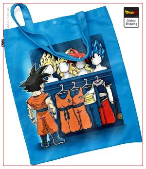 Dragon Ball Tote Bag Saiyan outfits Default Title Official Dragon Ball Z Merch