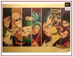 Dragon Ball Z Poster Z-Fighters Default Title Official Dragon Ball Z Merch