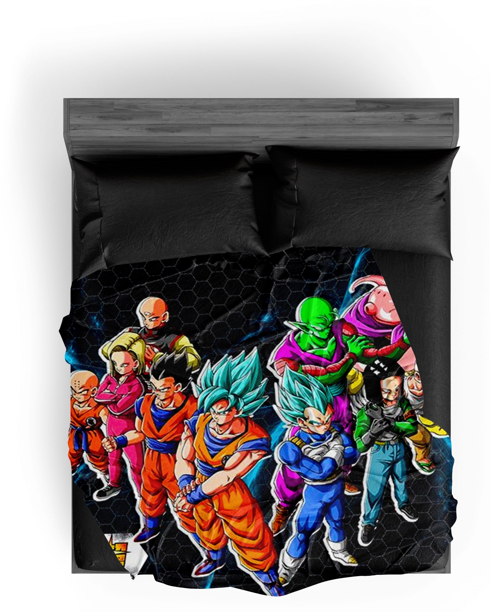 Dragon Ball Super Blanket Crew 130x150cm Official Dragon Ball Z Merch