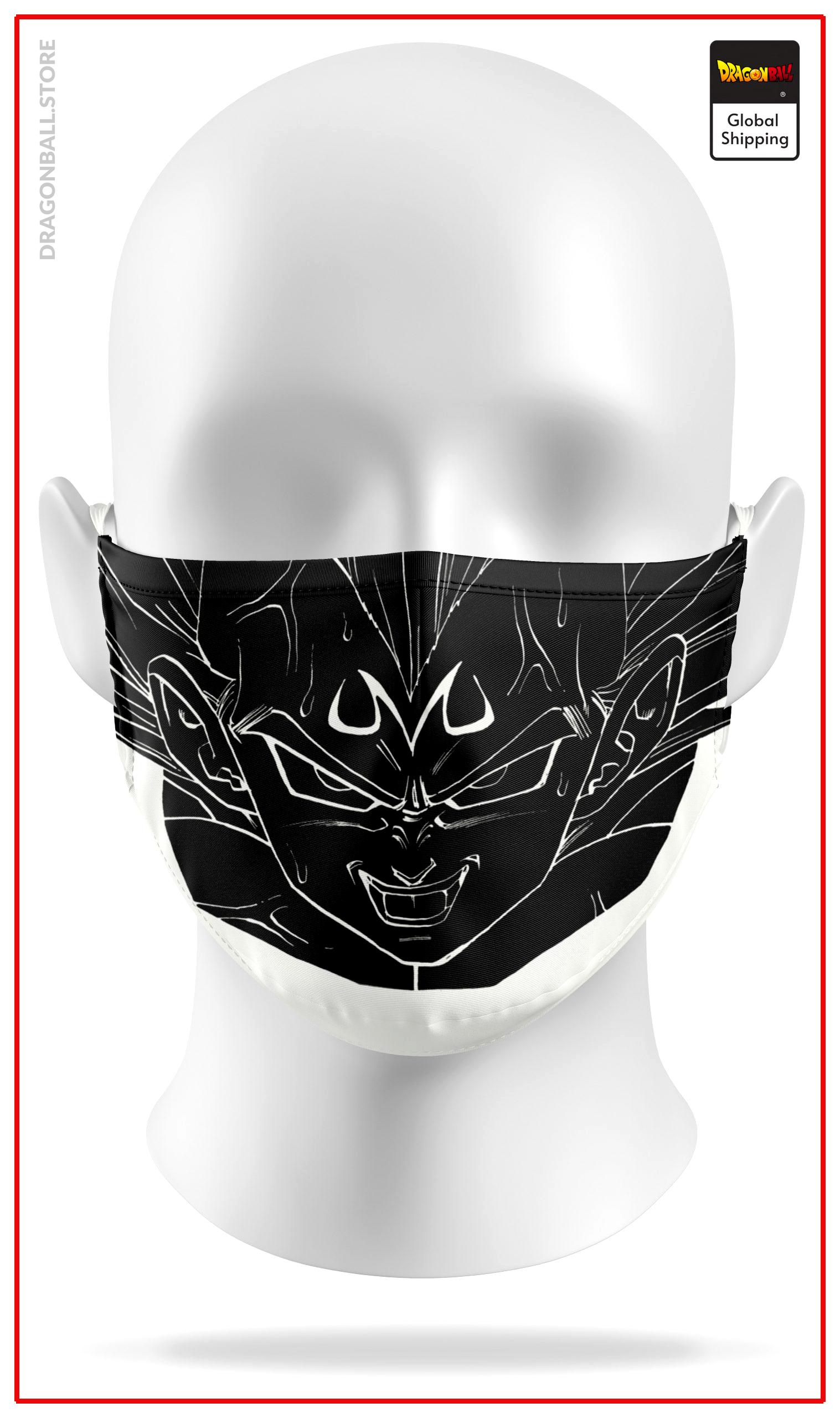 Dragon Ball Z Mask Majin Vegeta Adult mask Official Dragon Ball Z Merch