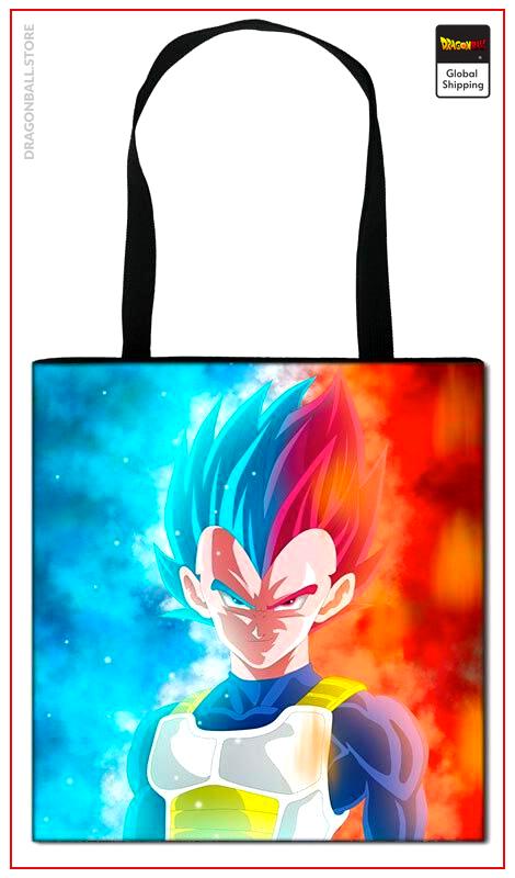 Dragon Ball Tote Bag Vegeta Blue & God Default Title Official Dragon Ball Z Merch