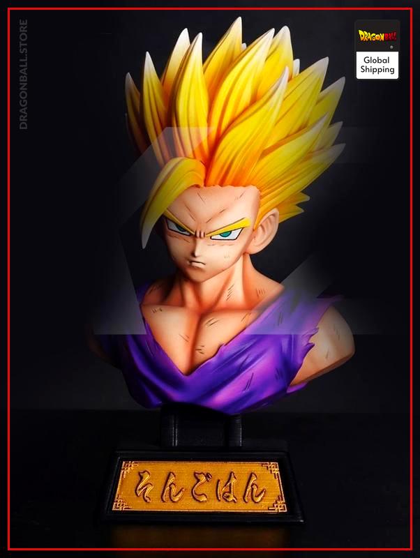 Collector Figure Gohan SSJ2 Default Title Official Dragon Ball Z Merch