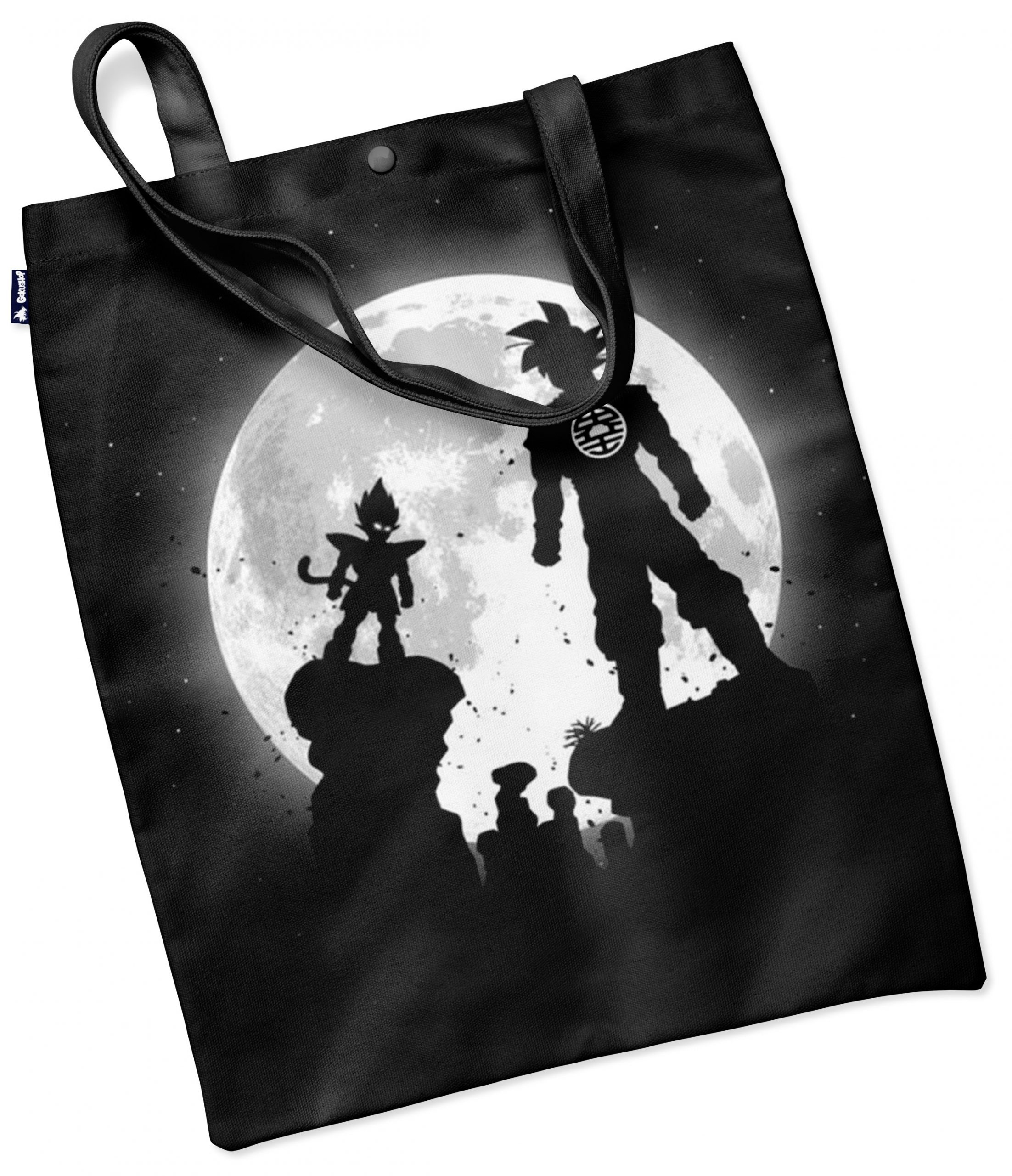 Dragon Ball Tote Bag Black & White Default Title Official Dragon Ball Z Merch