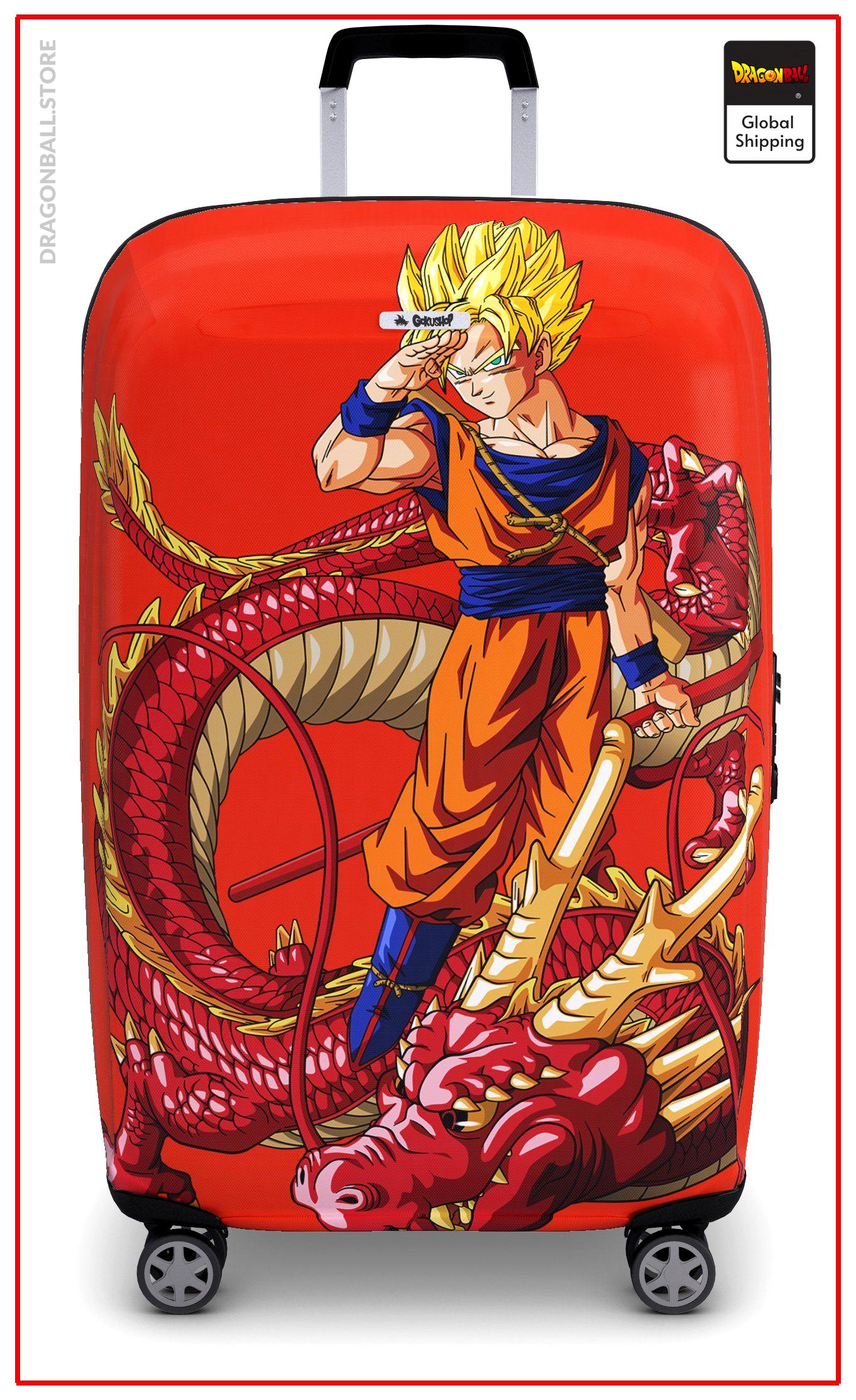 Luggage Case DBZ Shenron Red picture color / S Official Dragon Ball Z Merch