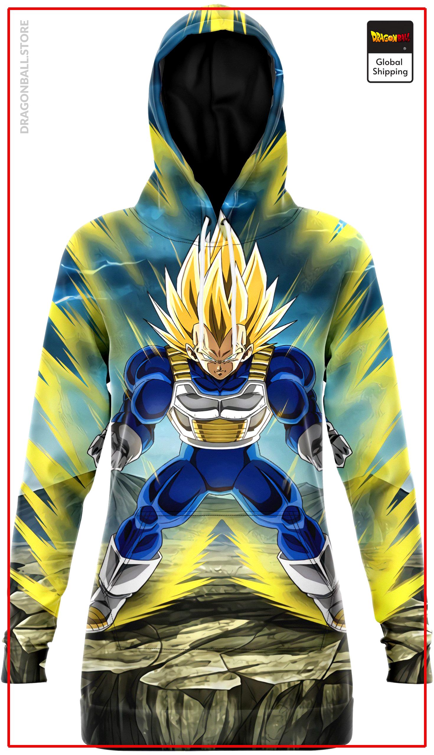 DBZ Sweat Dress Vegeta Saiyan Improved 10 / XS Official Dragon Ball Z Merch