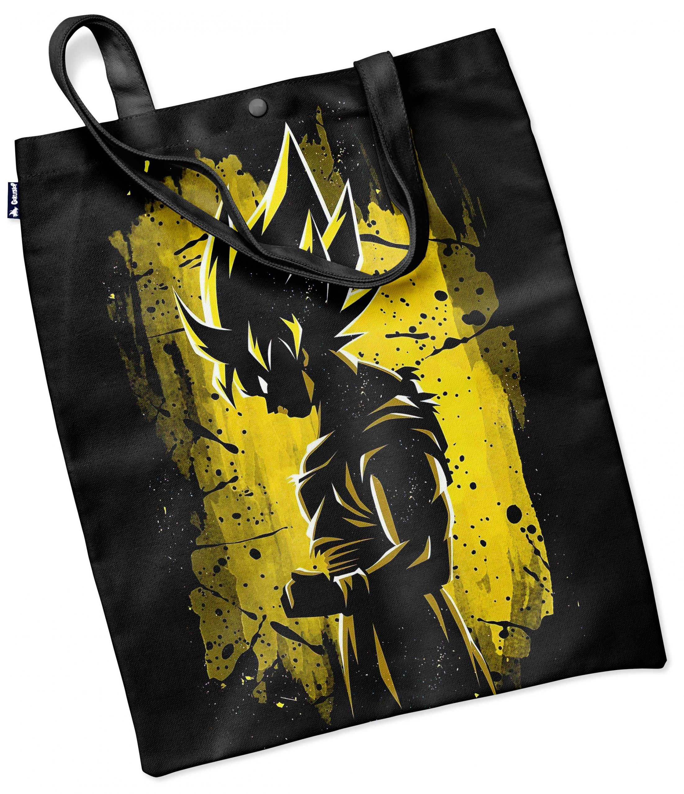 Dragon Ball Tote Bag Saiyan Aura Default Title Official Dragon Ball Z Merch