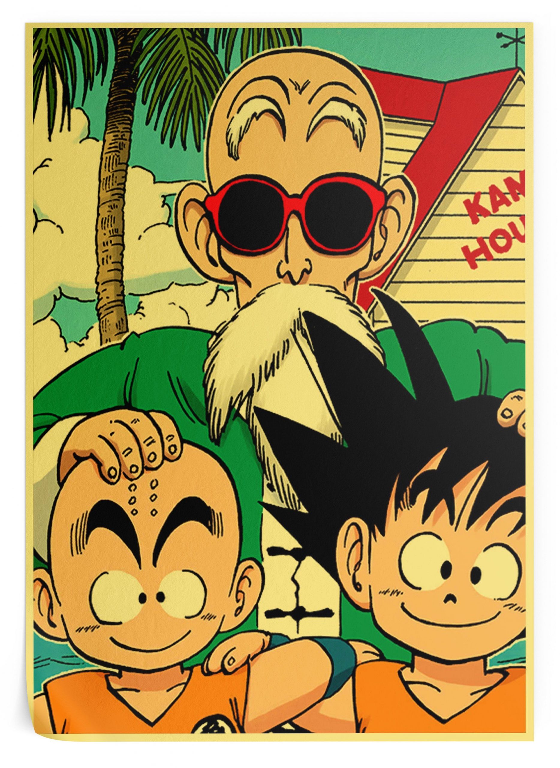 Dragon Ball Poster Original Saga Default Title Official Dragon Ball Z Merch