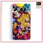 Samsung DBZ Case Goku Evolution Samsung S6 Official Dragon Ball Z Merch