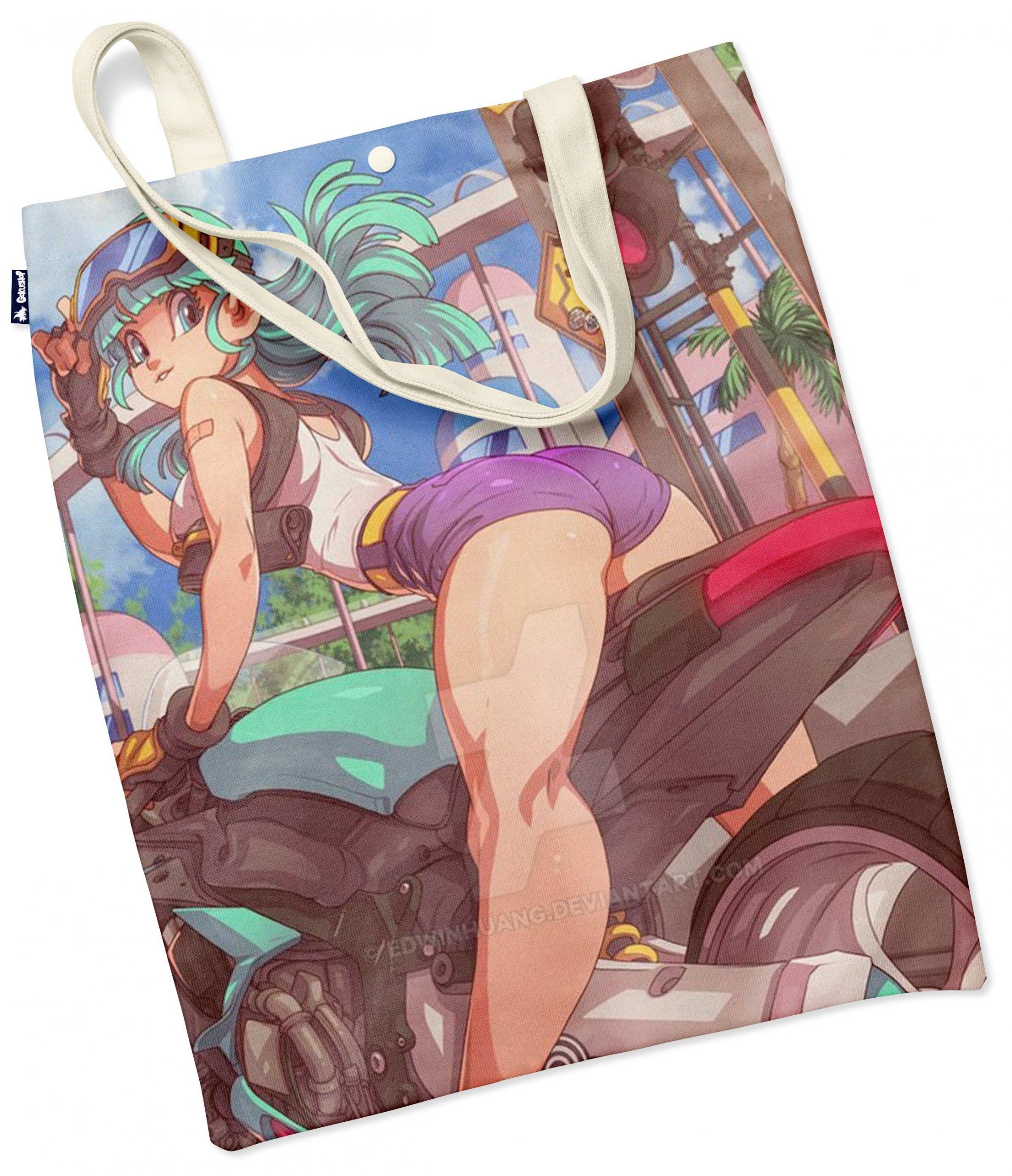 Dragon Ball Tote Bag Bulma Default Title Official Dragon Ball Z Merch