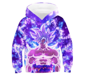 DBZ Kids Sweatshirt Saiyan Instinct 4 YEARS Official Dragon Ball Z Merch