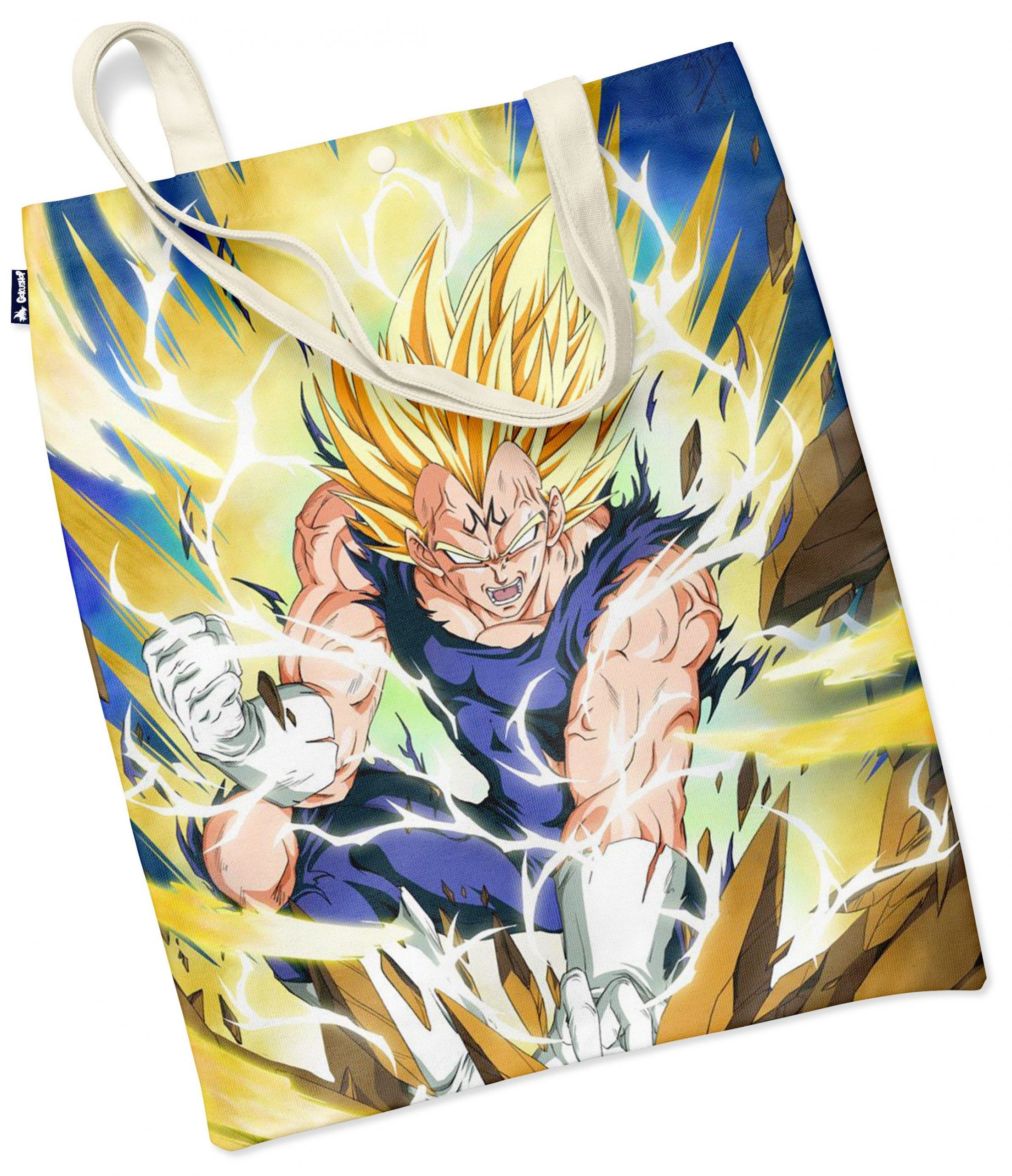 Dragon Ball Z Tote Bag Majin Vegeta Default Title Official Dragon Ball Z Merch