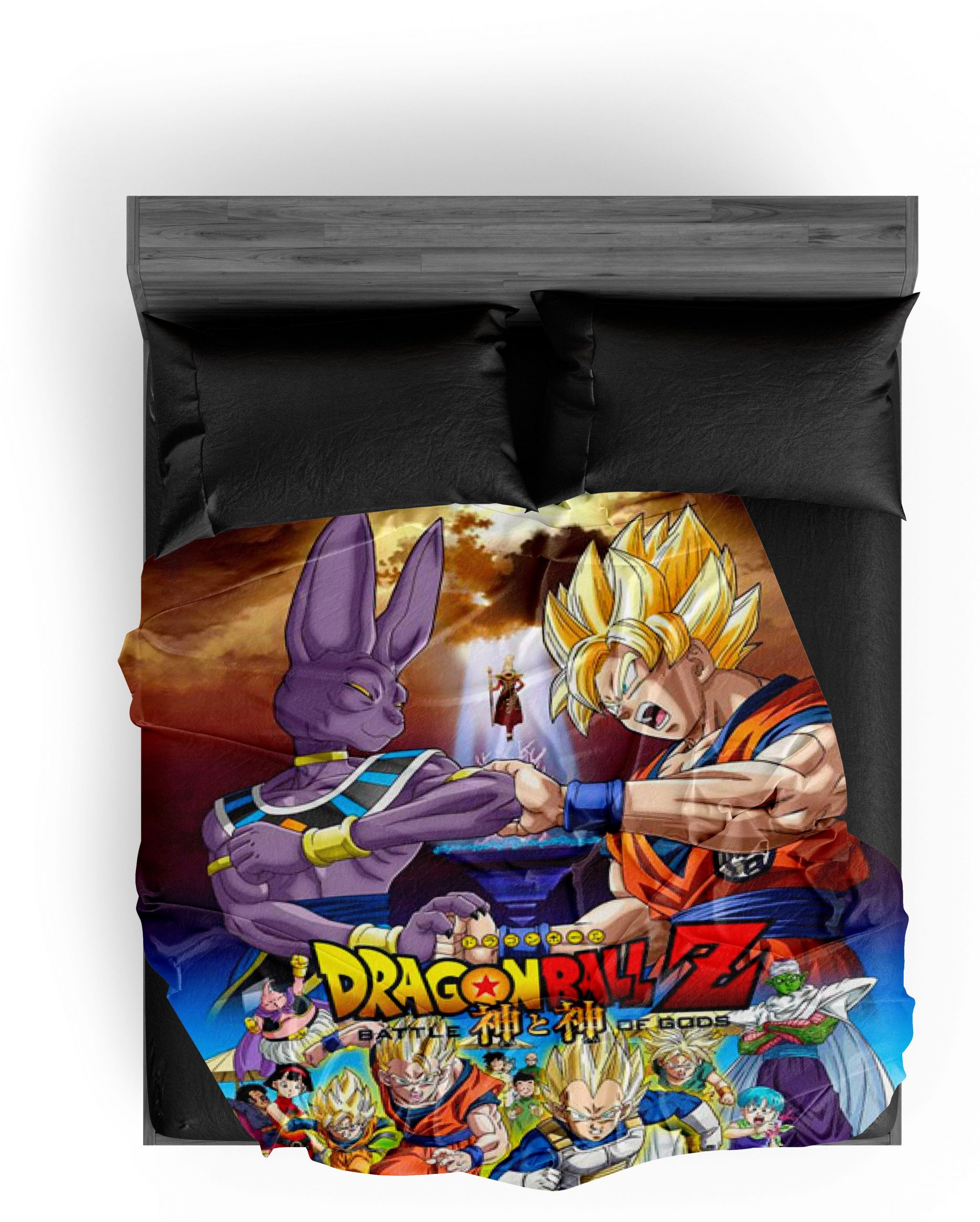 Plaid Dragon Ball Z Battle of Gods 11 / 150X200cm Official Dragon Ball Z Merch