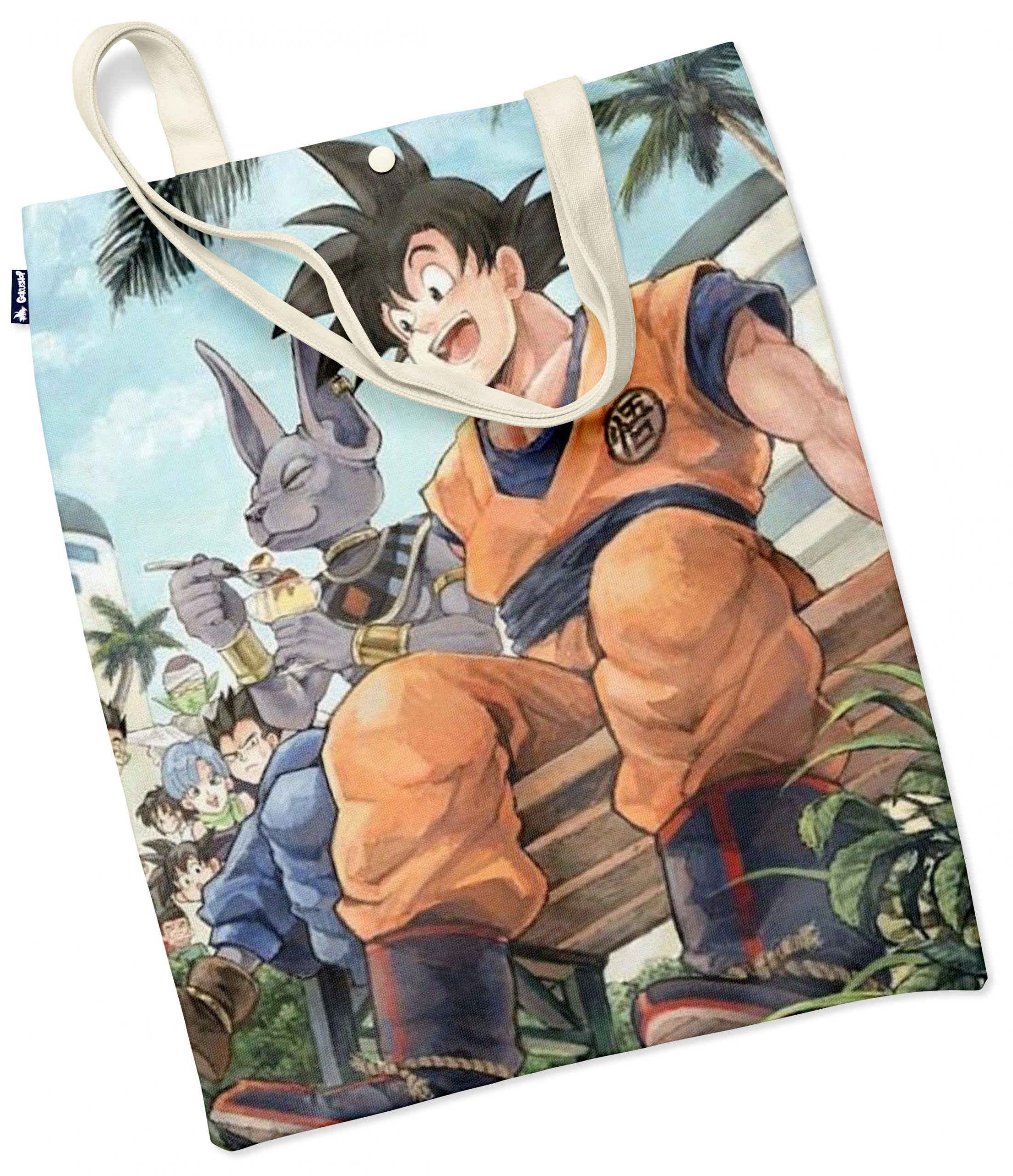 Dragon Ball Tote Bag Beerus & Goku Default Title Official Dragon Ball Z Merch