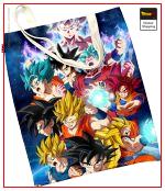 Dragon Ball Tote Bag Goku shapes Default Title Official Dragon Ball Z Merch