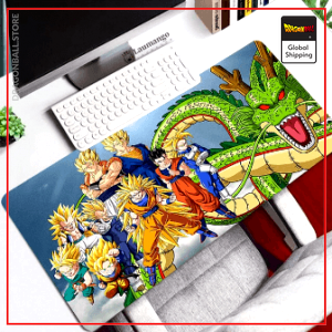 Dragon Ball Mouse Pad  Team Gamer (LARGE) Default Title Official Dragon Ball Z Merch