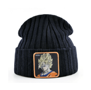 Dragon Ball Z Beanie  Goku Look Black Official Dragon Ball Z Merch