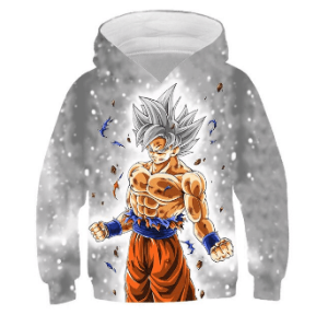 DBZ Kids Sweatshirt Ultra Instinct 4 YEARS Official Dragon Ball Z Merch