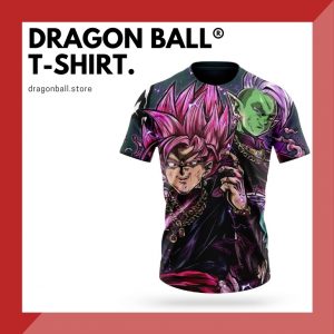 Cosplay Dragonball Z Anime Manga T-Shirt Kostüme Schwarz Neu