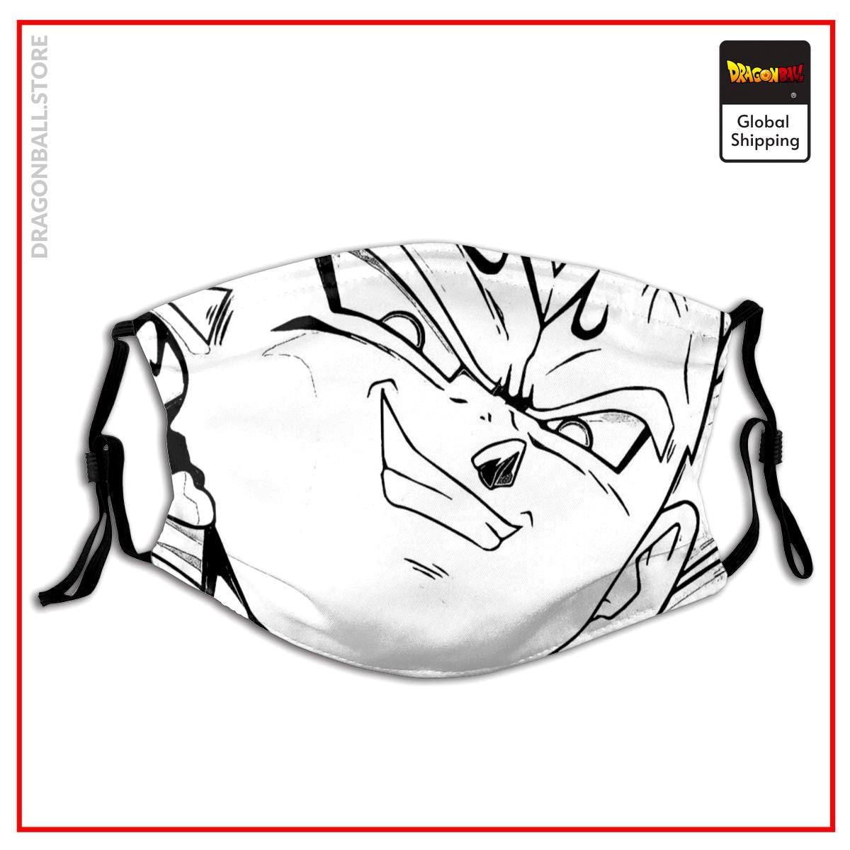 Dragon Ball Z Mask Majin Vegeta vs Boo 5 pieces Official Dragon Ball Z Merch