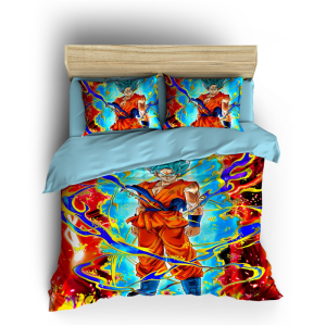 dragon-ball-bedding-sets-blue-kaioken-dbz-store