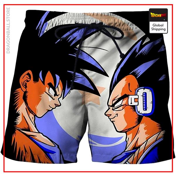 Dragon Ball Swim Shorts  Goku vs Raditz S Official Dragon Ball Z Merch