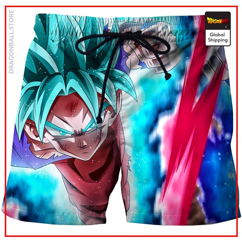 Dragon Ball Swim Shorts  Goku Blue Kaikoen S Official Dragon Ball Z Merch