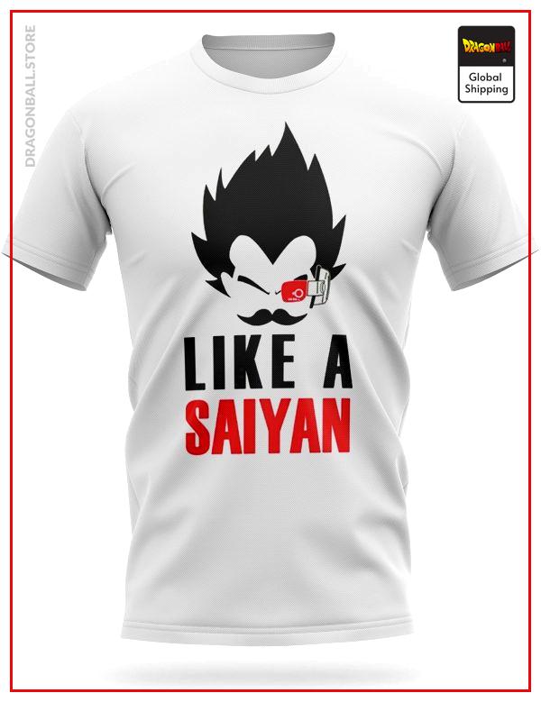 Dragon Ball Z T-Shirt Like A Saiyan S Official Dragon Ball Z Merch