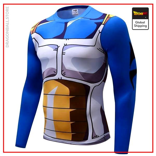 Compression T-Shirt Long  Vegeta 4XL Official Dragon Ball Z Merch