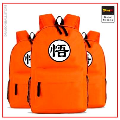 Dragon Ball Z Backpack  Kanjis "Go" and "Kaio" Kanji "Go" Official Dragon Ball Z Merch