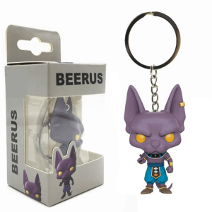 Dragon Ball Keychain  Beerus Default Title Official Dragon Ball Z Merch