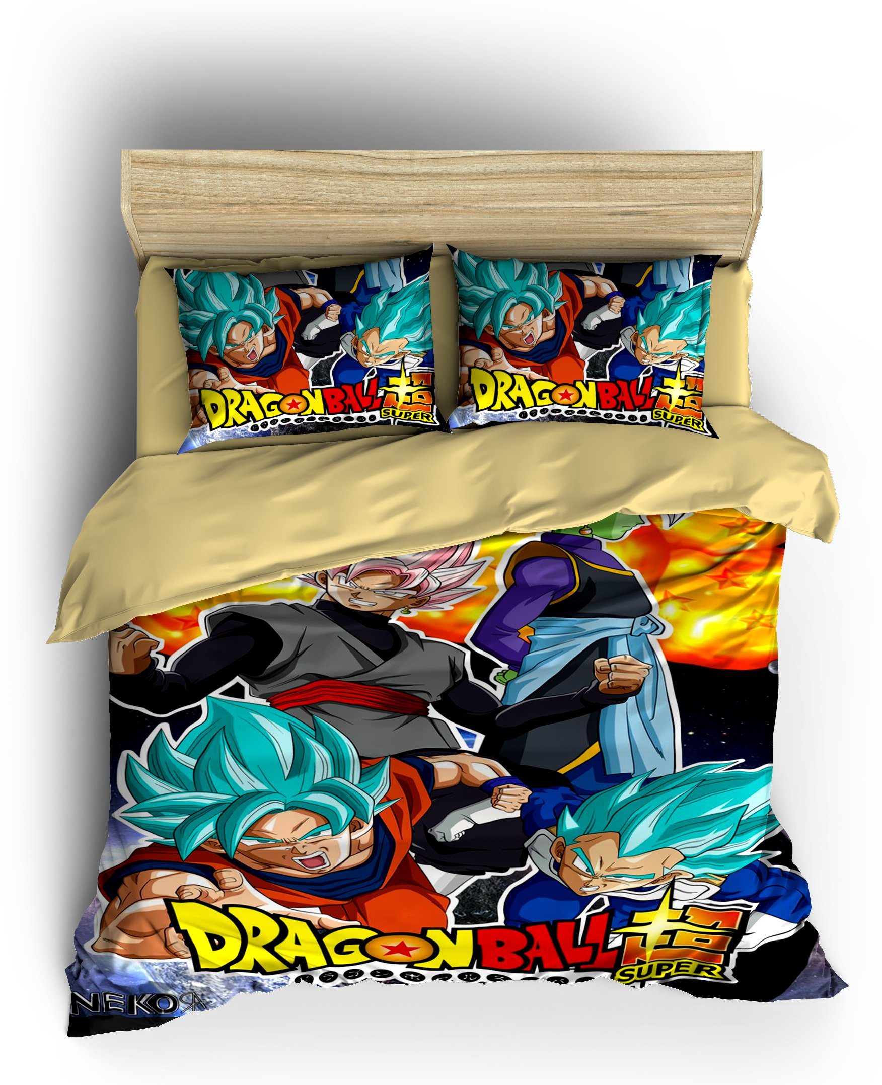 Comforter Cover DBS  Zamasu vs Goku Single - AU (140x210cm) Official Dragon Ball Z Merch