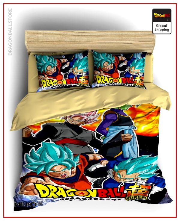 Comforter Cover DBS  Zamasu vs Goku Single - AU (140x210cm) Official Dragon Ball Z Merch