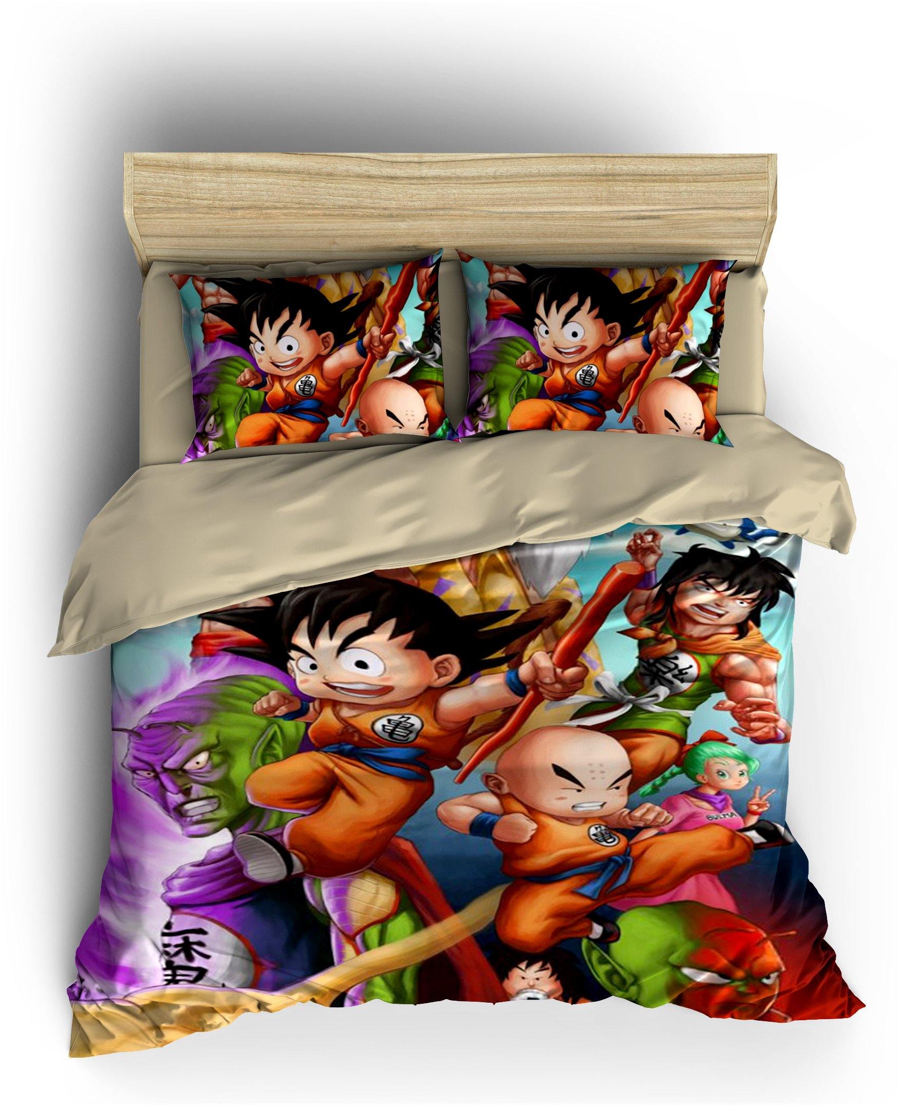 Comforter Cover DBZ  Goku Nostalgia Single - AU (140x210cm) Official Dragon Ball Z Merch