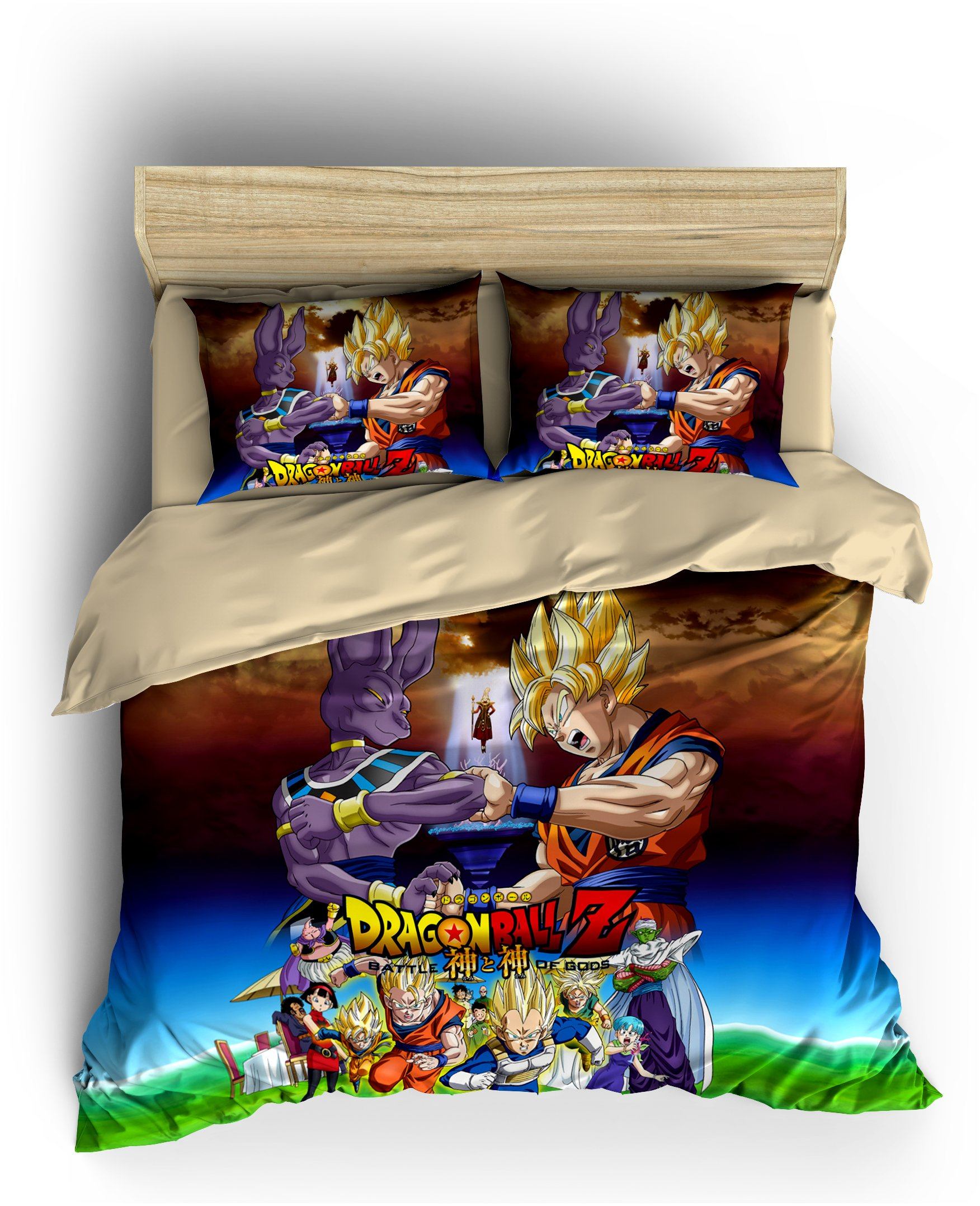 Comforter Cover DBS  Beerus Single - AU (140x210cm) Official Dragon Ball Z Merch