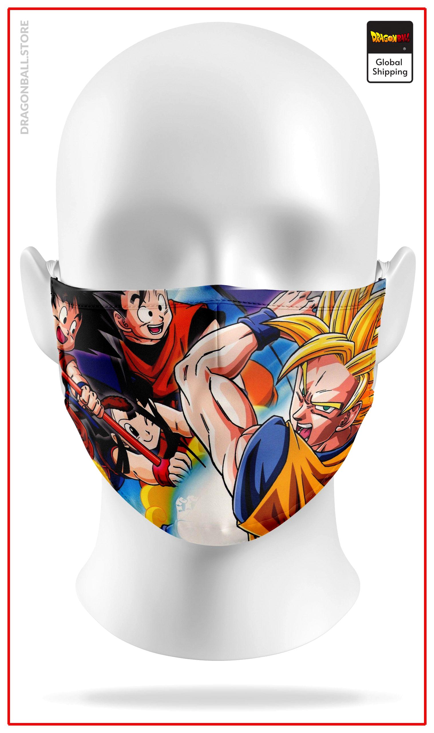 Dragon Ball Z Mask Super Saiyan Default Title Official Dragon Ball Z Merch