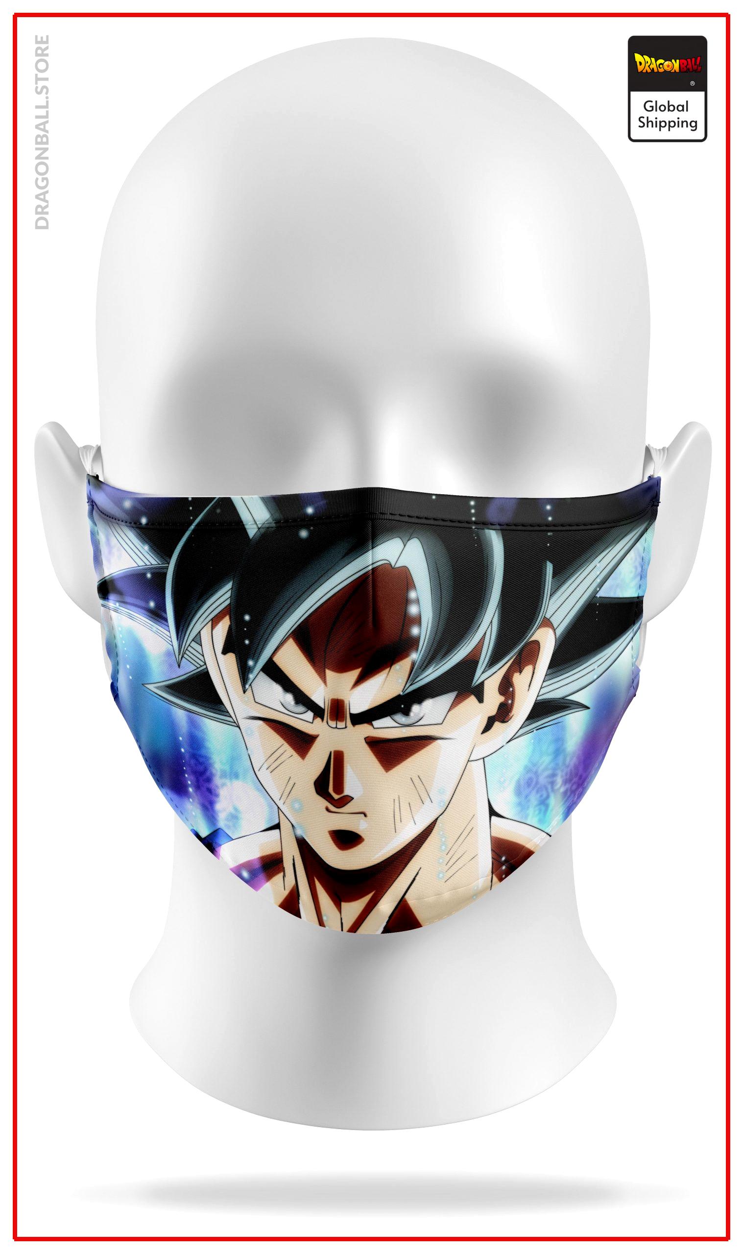 Dragon Ball Mask Ultra Instinct V2 Default Title Official Dragon Ball Z Merch