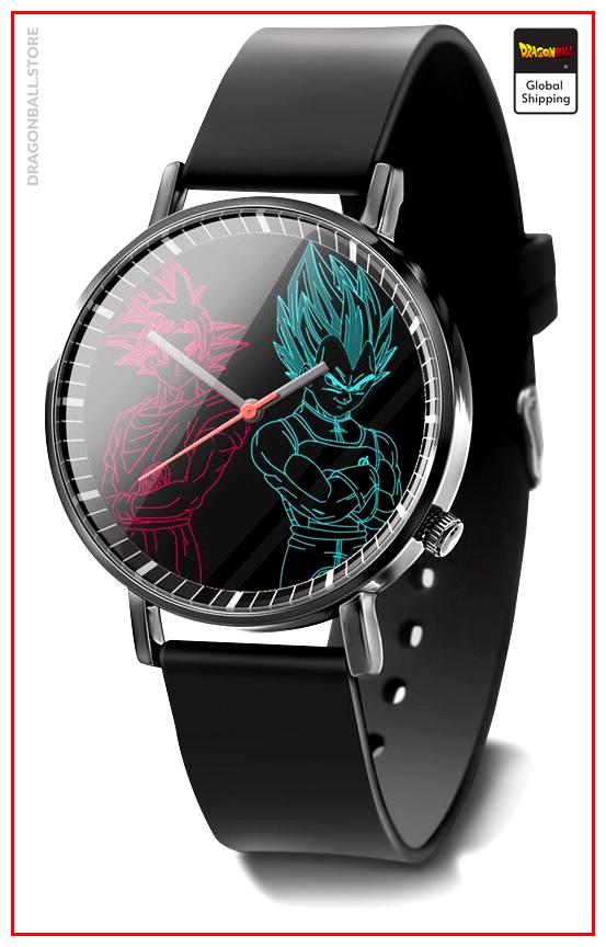 Dragon Ball Z Watch Goku & Vegeta Stylized Default Title Official Dragon Ball Z Merch