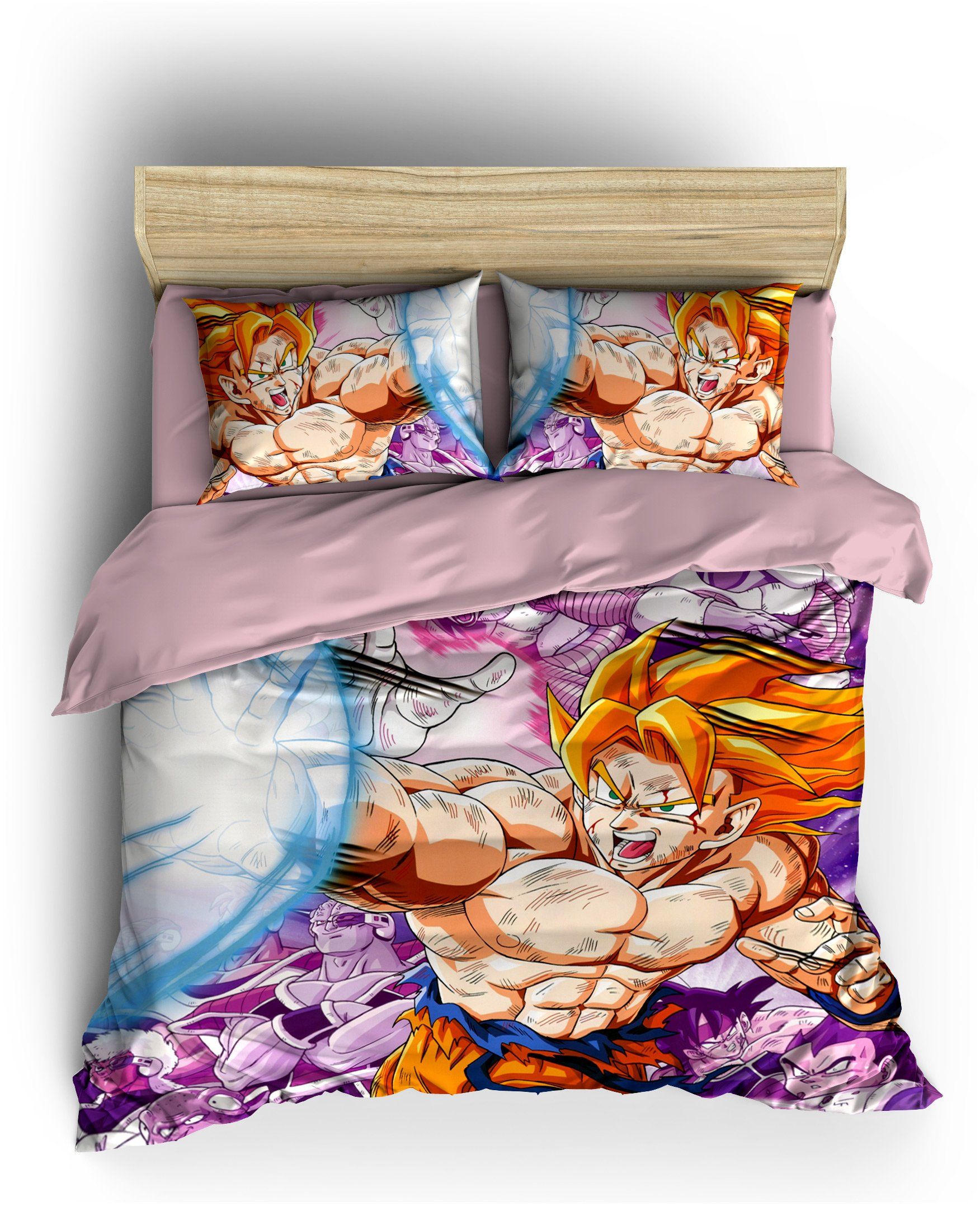 Comforter Cover DBZ  Goku Kikoha Single - AU (140x210cm) Official Dragon Ball Z Merch