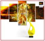 Wall Art Canvas Dragon Ball Z  Goku Combat Final Small / Without frame Official Dragon Ball Z Merch