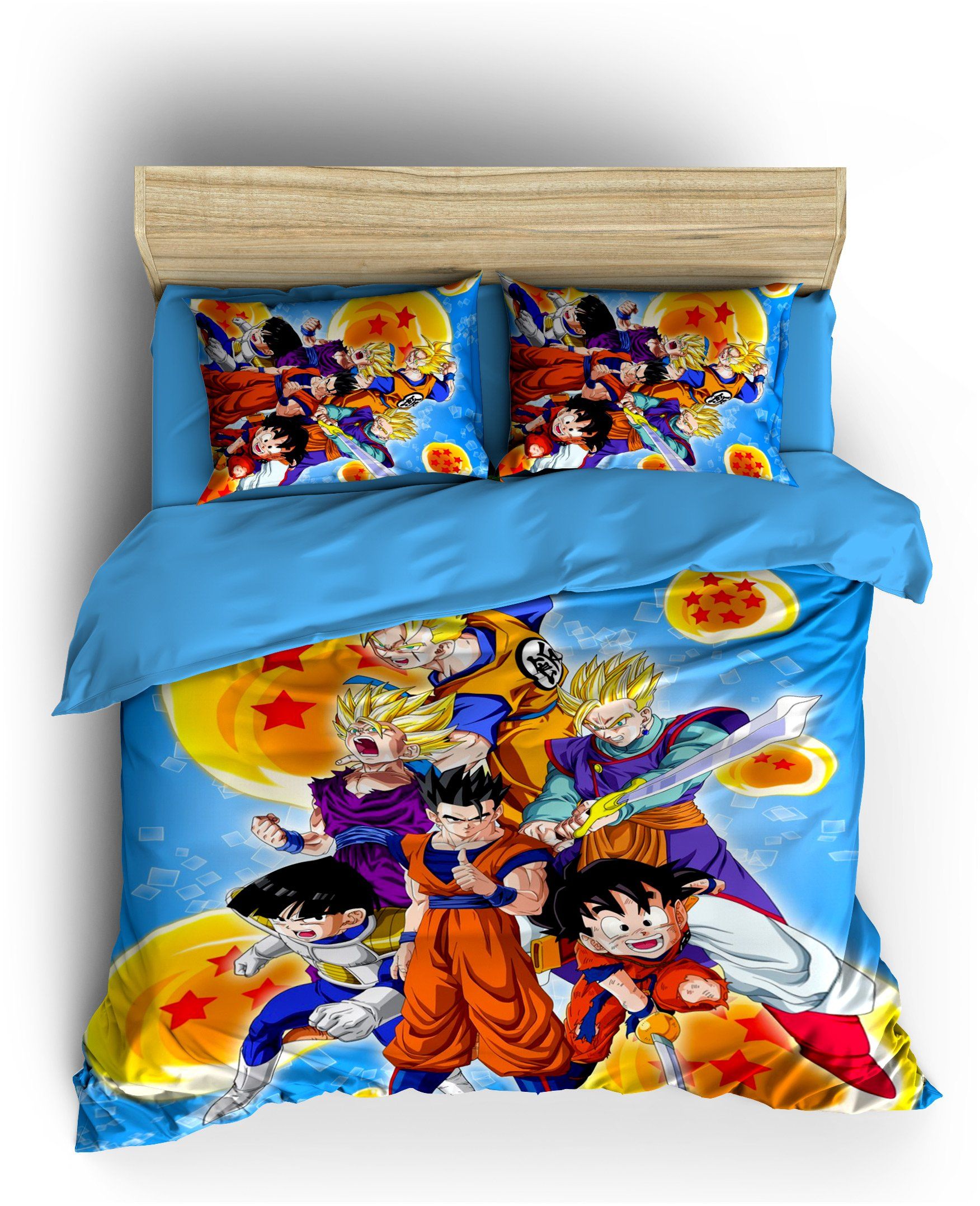 Comforter Cover DBZ  Son Gohan Evolution Single - AU (140x210cm) Official Dragon Ball Z Merch