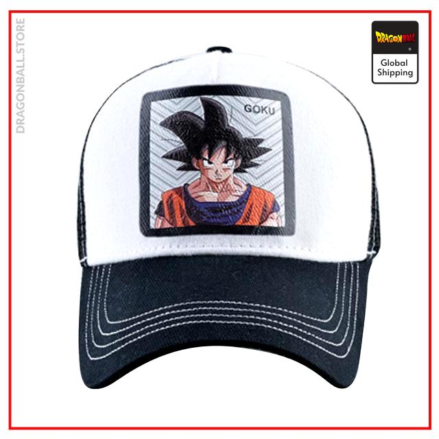 Dragon Ball Z Cap  Goku White/Black Official Dragon Ball Z Merch