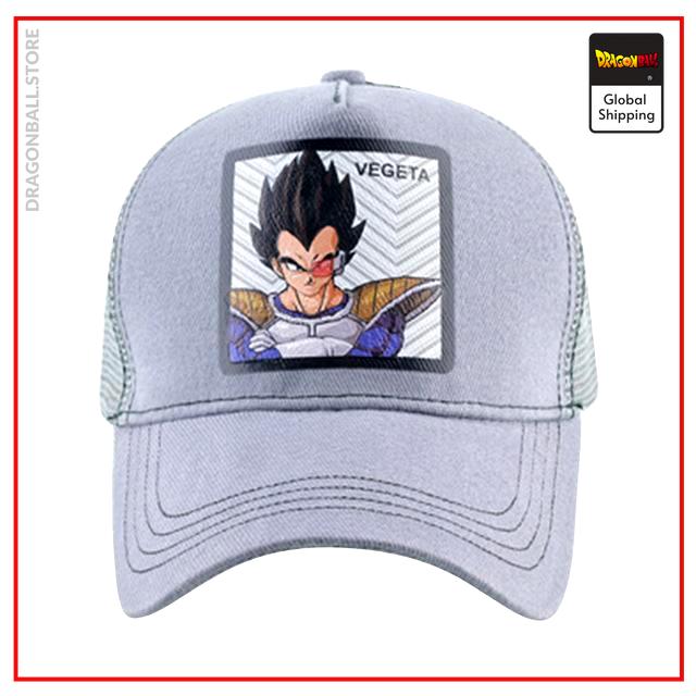 Dragon Ball Z Cap  Vegeta Grey Official Dragon Ball Z Merch