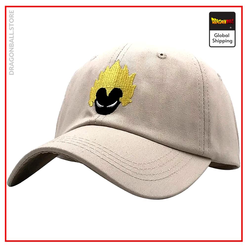 Dragon Ball Z Cap Saiyan Power Beige Official Dragon Ball Z Merch