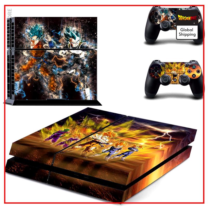 PS4 Dragon Ball Z stickers  Super Saiyan (SLIM) Default Title Official Dragon Ball Z Merch