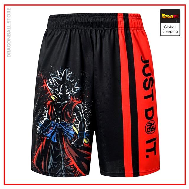 Dragon Ball Z Fitness Shorts Goku Fighter Goku Fighter / S Official Dragon Ball Z Merch