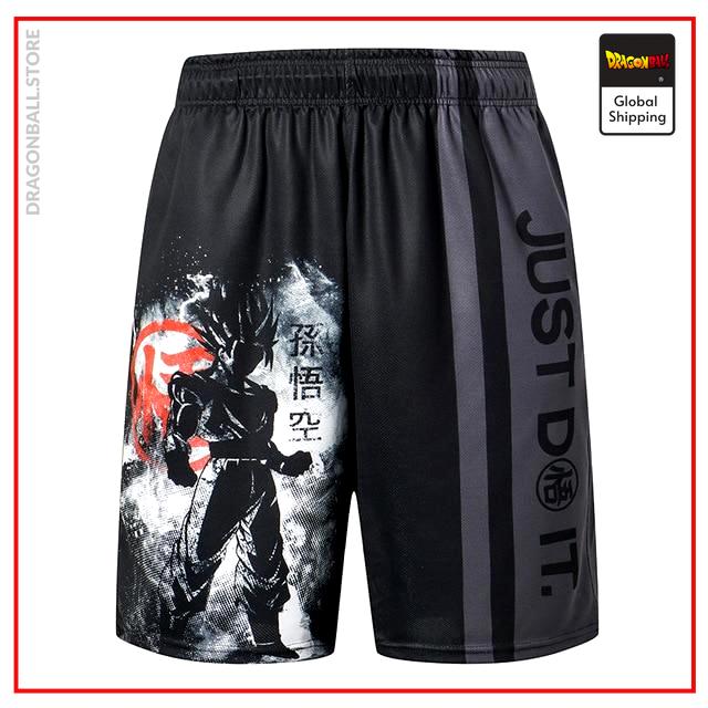 Dragon Ball Z Fitness Shorts Super Saiyan S Official Dragon Ball Z Merch