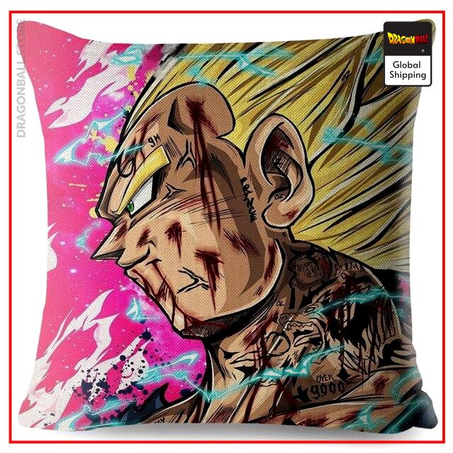 DBZ Cushion Cover Vegeta Super Saiyan 2 Default Title Official Dragon Ball Z Merch